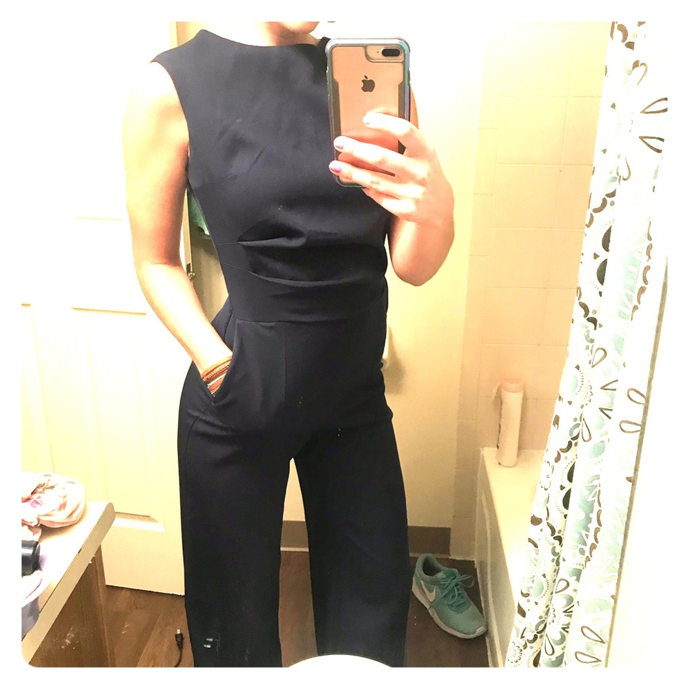 Dark Blue Jumpsuit with pockets
